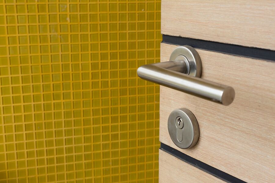 door lock handle