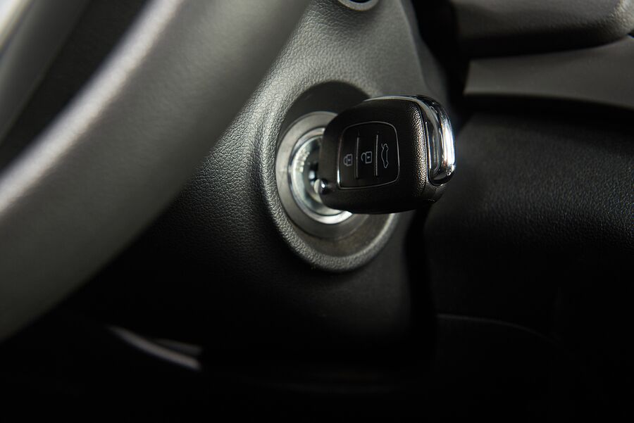 worn car ignition